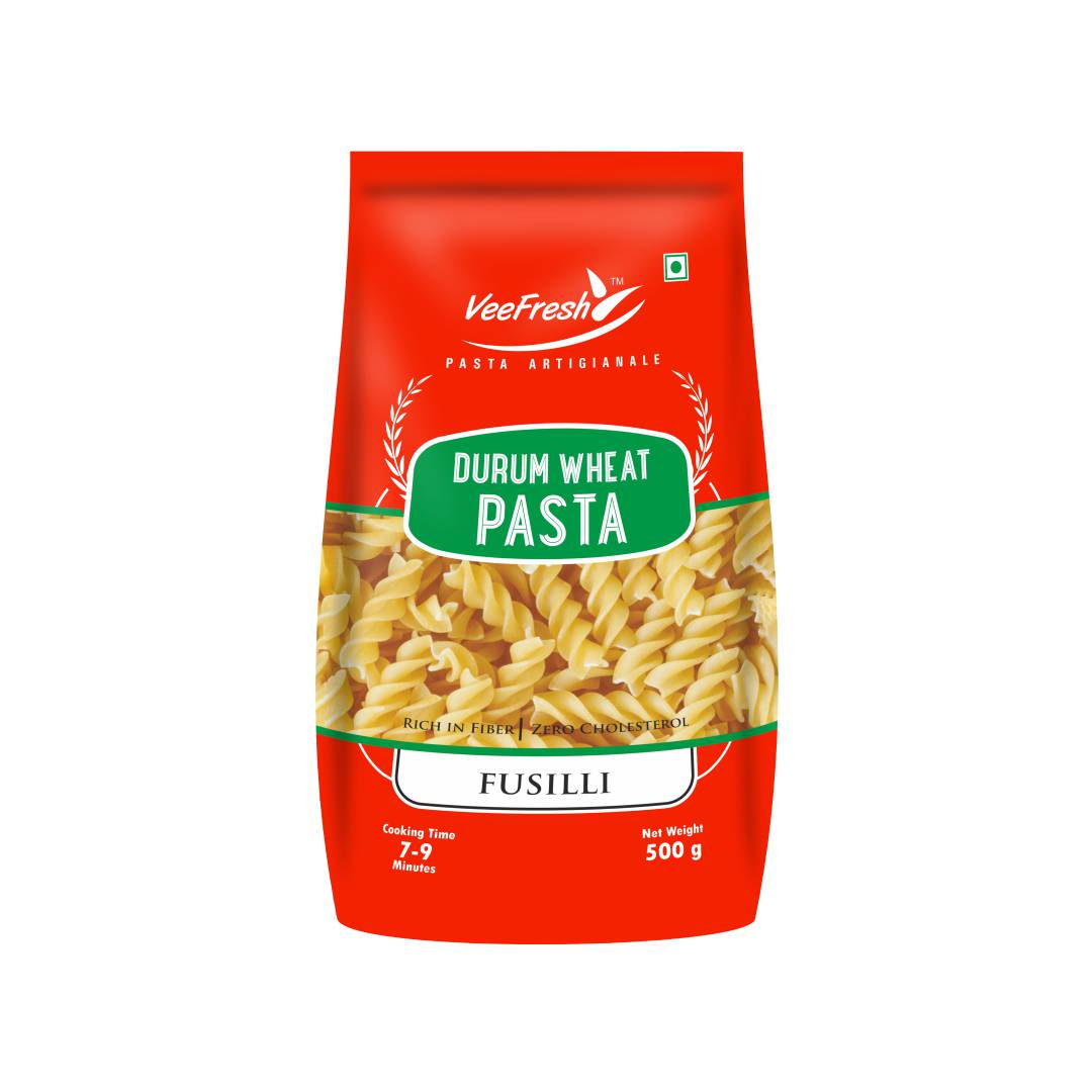 Fusilli Durum Wheat Pasta - 500 gms