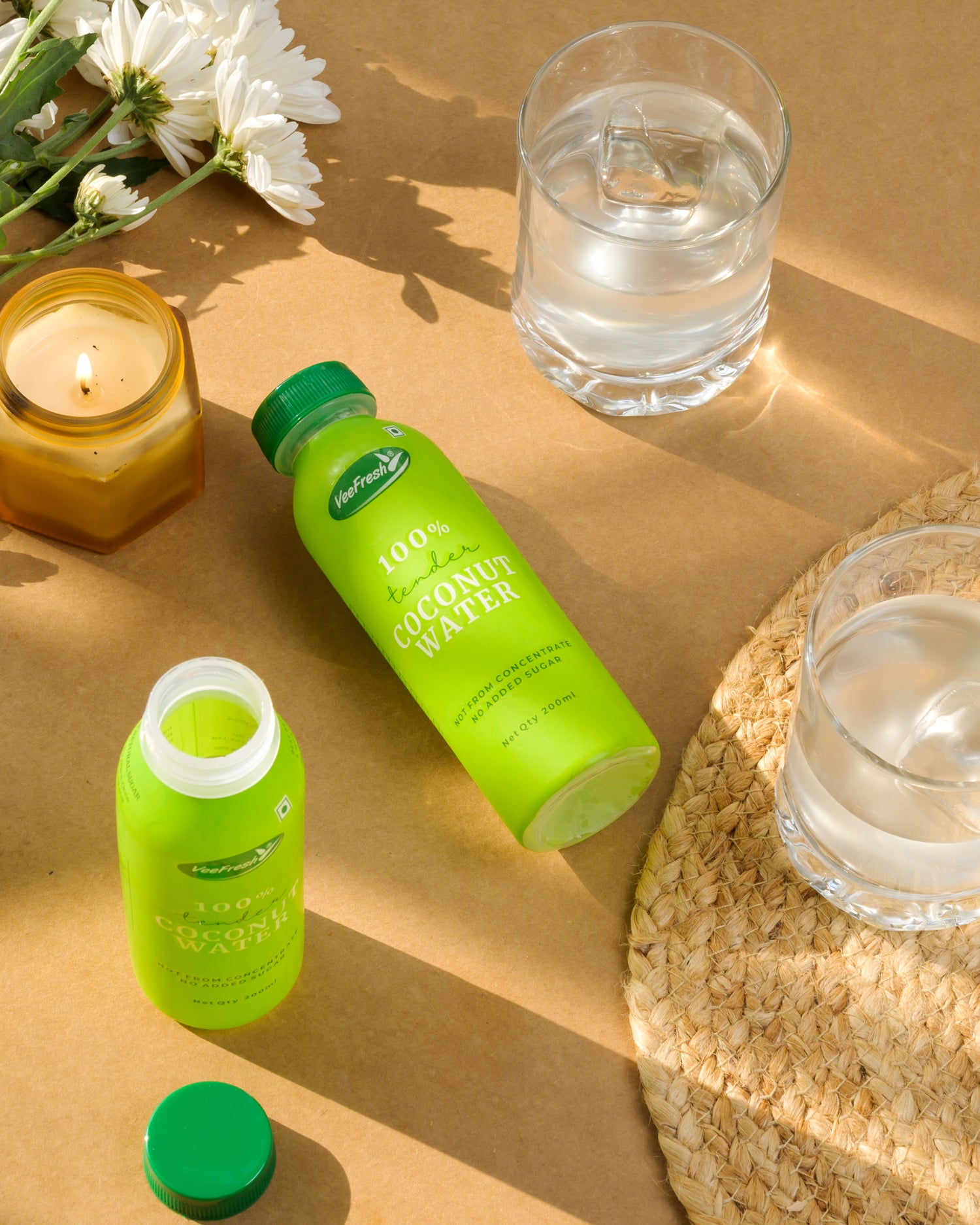 Wind Down with VeeFresh Coconut Water